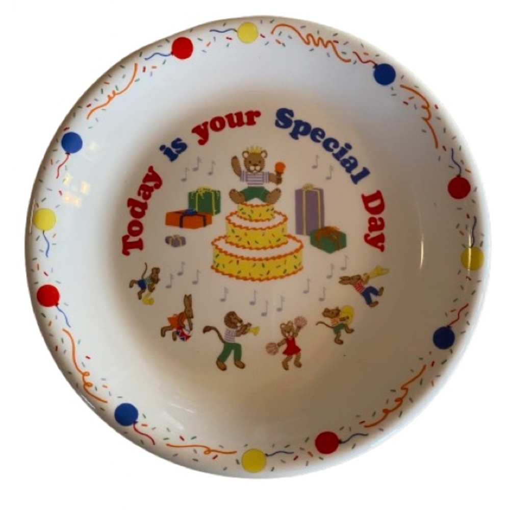 Vintage Lenox Teachers Pets Child's Birthday Plate No Chips or Cracks Celebrate